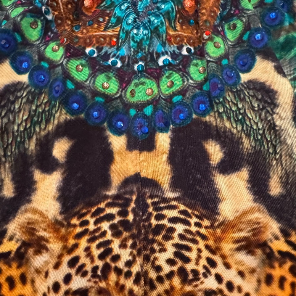 Camilla Multicolor Animal Print Dress - Picture 3 of 7